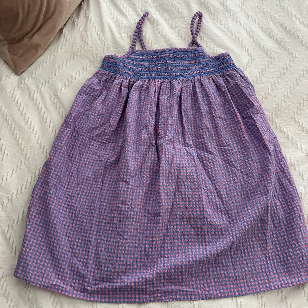 Crewcuts checkered dress